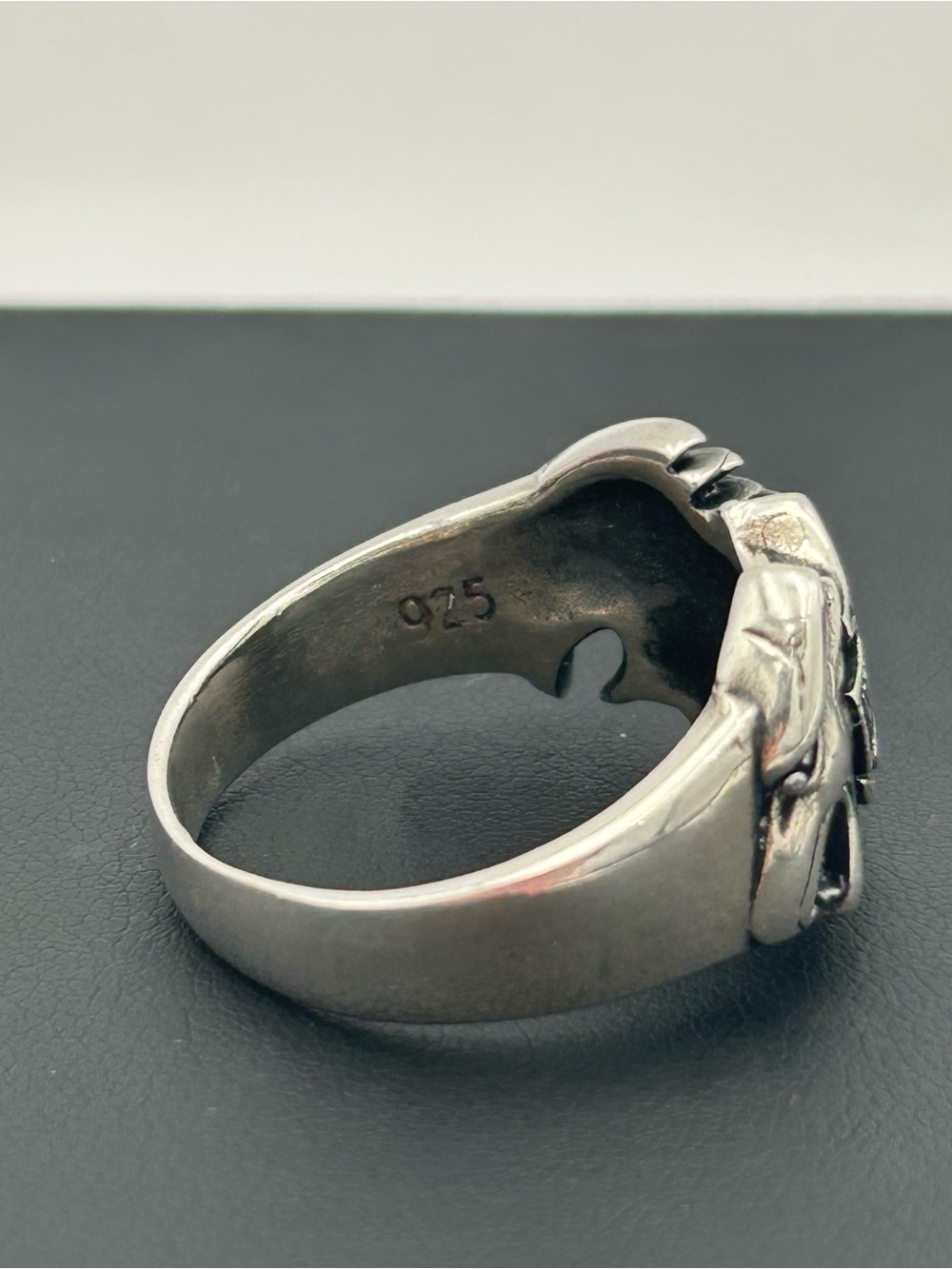 Sterling Silver Harley-Davidson Men’s Ring - Picture 8 of 13